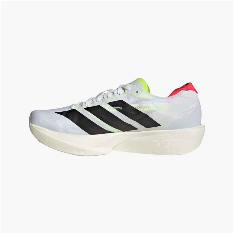 Womens Adizero Takumi Sen 11 Neutral Running Shoes Cloud White/​Core Black/​Lucid Red