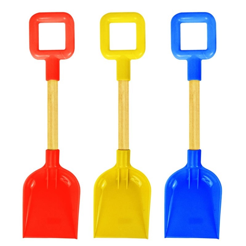 Beach Sand Toy Childrens Spade Shovel 39cm Random Colours