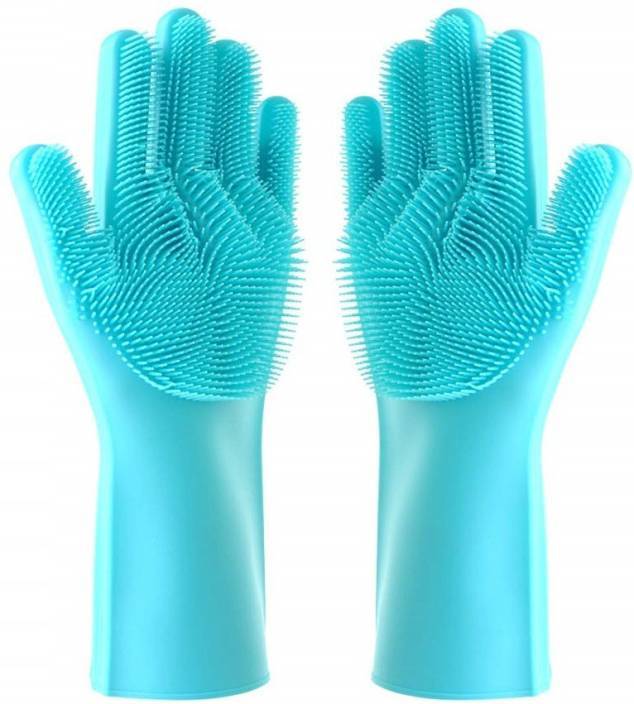 Better Glove Cleaning Washing Up Glove with Silicone Brush Bristles 32 cm