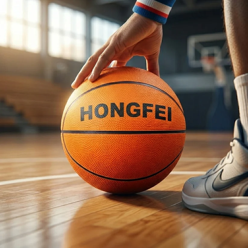 Orange Basketball Size 5 - Professional Play Ball, Deflated Delivery