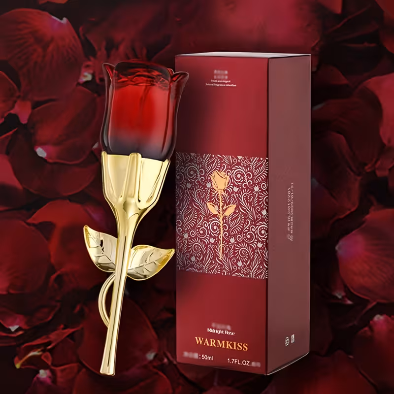A Rose-Shaped Perfume with Long-Lasting Fragrance, The Perfect Gift for Valentine'S Day