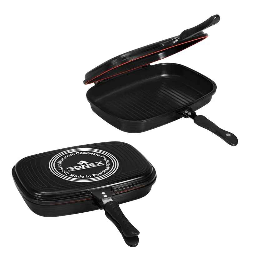 Magic Pan Sonex Diecast Kitchenware Double Sided Multifunctional Pan 36 cm