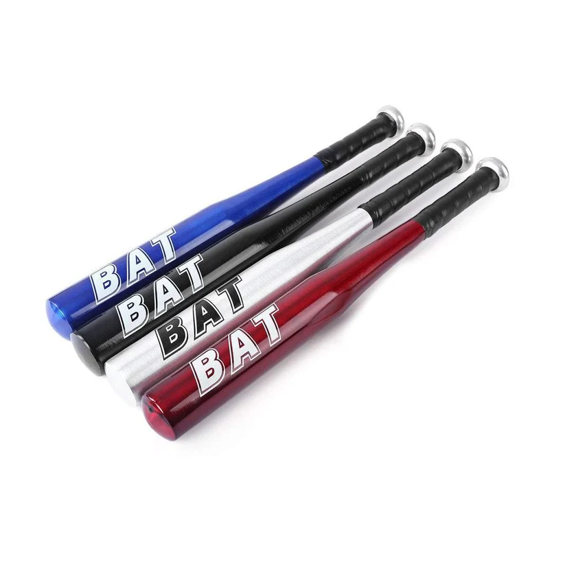 Outdoor Sports Aluminium Alloy Baseball Bat 60cm Assorted Colours