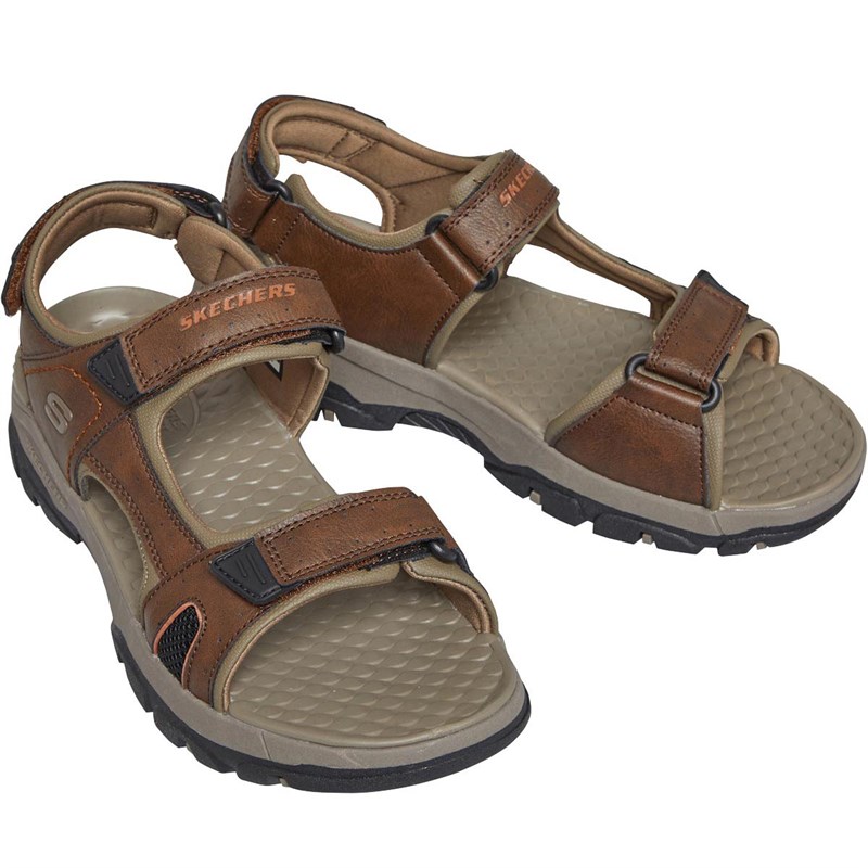 SKECHERS
Mens Tresman Hirano Sandals Brown