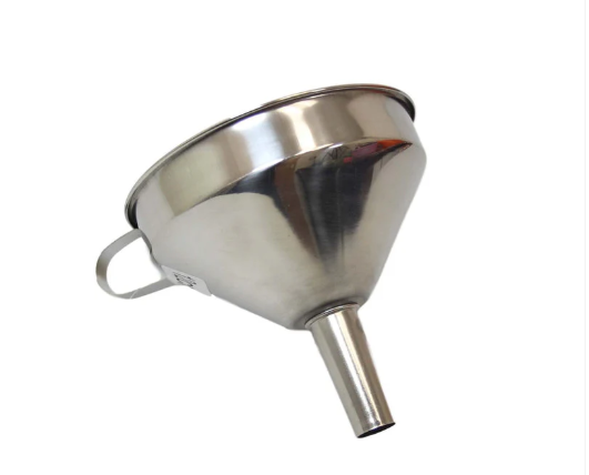 Metal Funnel with Hanging Hook 12cm Assorted Designs SKU 6616 A