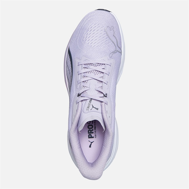 Womens Darter Pro Profoam Neutral Running Trainers Purrple/​Grey/​White