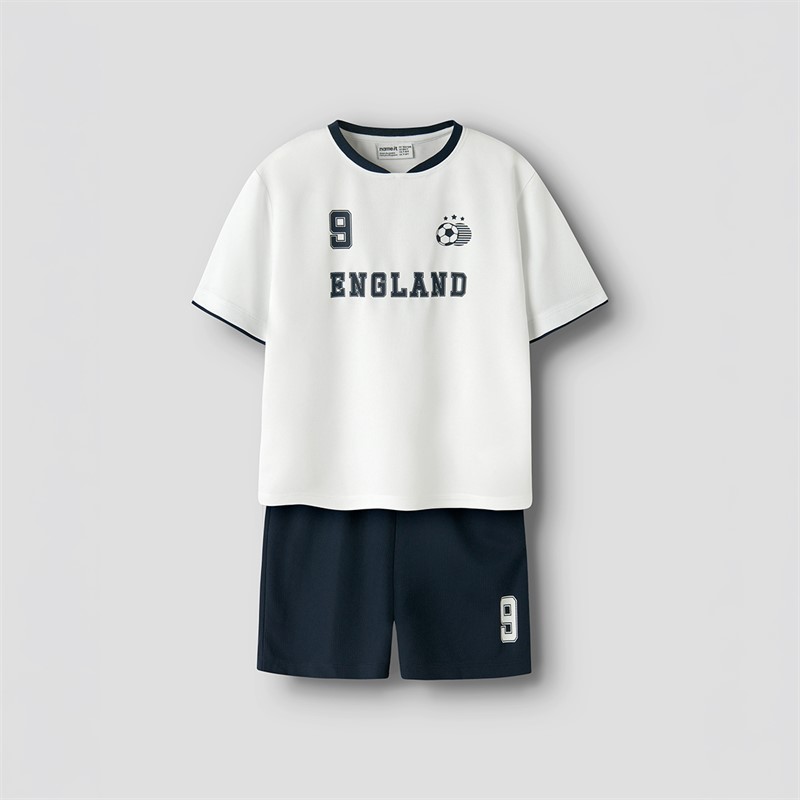 Name It Kids England World Cup Football Kit Set Bright White England