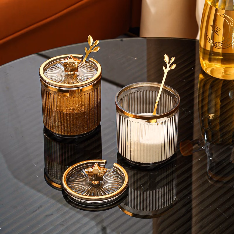 A Plastic Storage Jar for Kitchen Use