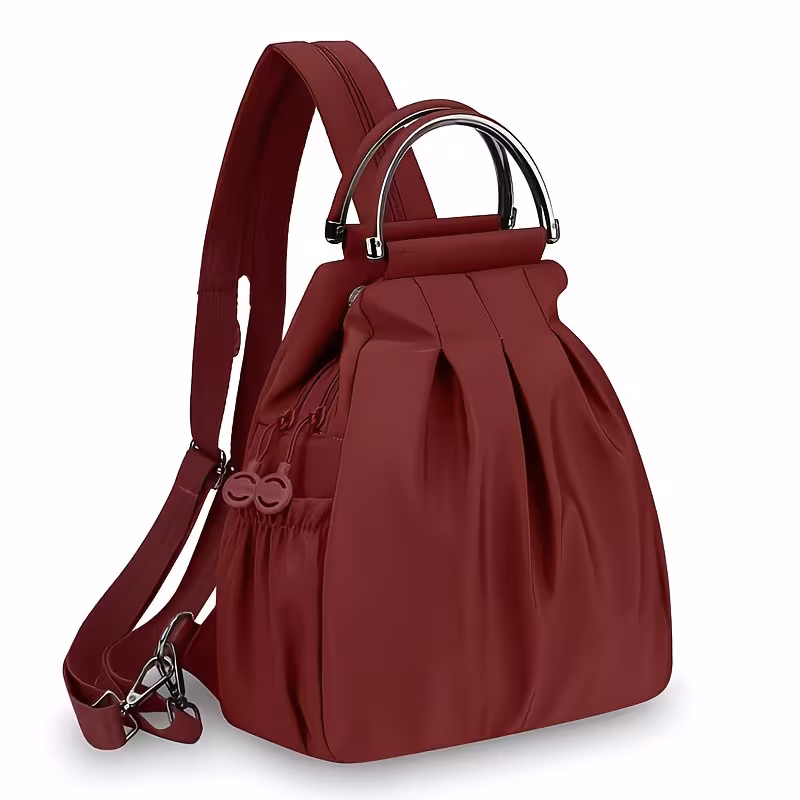 A Spacious Leisure Backpack with Various Compartments Built for Strength, Equipped with Curved Shoulder Straps And a Zipper Closure, Ideal for Hiking, Camping, Daily Commuting, And Travel