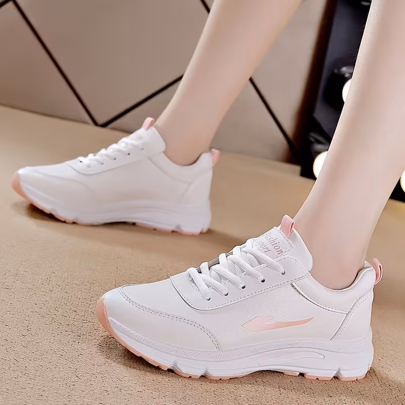 Women's Shoes Spring/Autumn New Trend Versatile White Sneakers Lightweight Soft Sole Non-Slip, Women Shoes