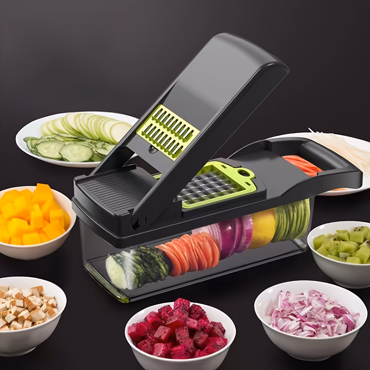 A Multifunctional 16-In-1 Food Chopper