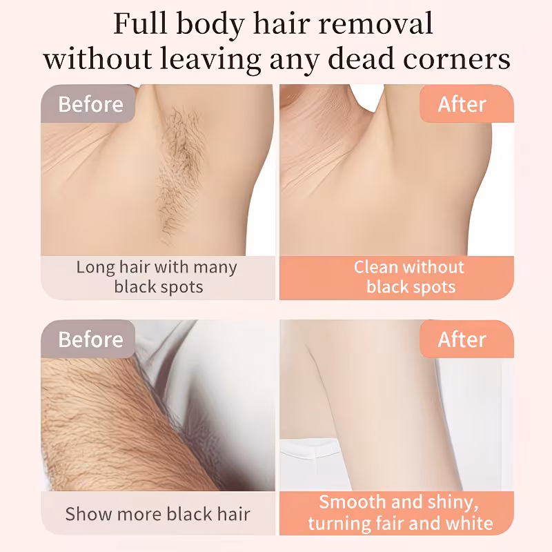 2-in-1 Electric Hair Trimmer and Electric Shaver, Cordless Dual-use Electric Shaving Set, Women's Shaver, Bikini Trimmer, Suitable for Face, Underarms, Legs, and Intimate Areas, an Ideal Gift for Women