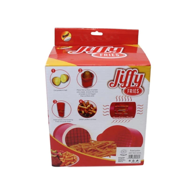Jiffy Fries Simple Easy Create Your Own Potato Fries 14cm x 10cm
