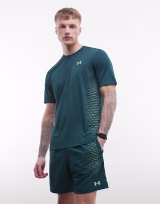 Under Armour Tech Play shorts in arden green