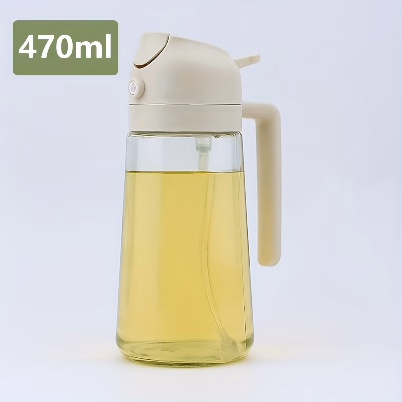 470ml Leak-Proof Dual Oil Dispenser Bottle