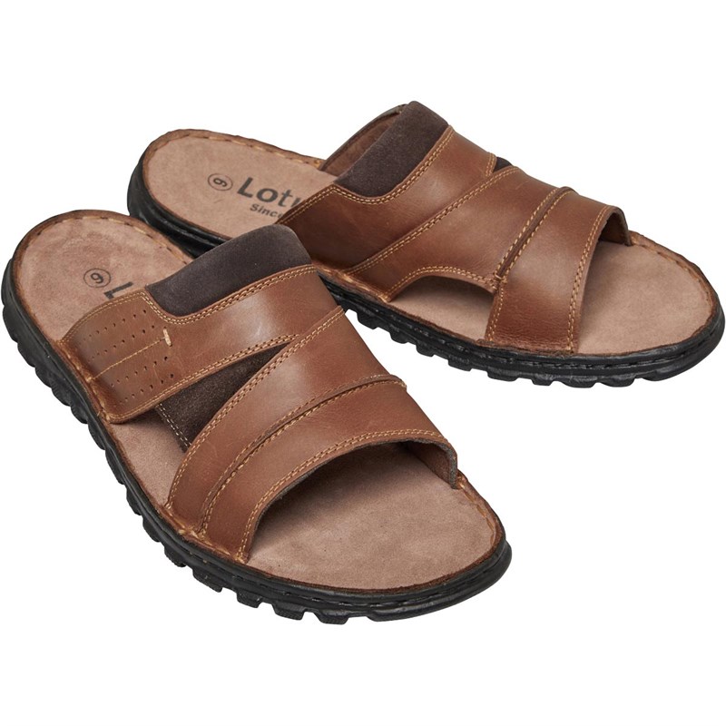 Lotus
Mens Cole Sandals Tan