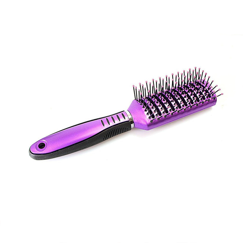 Hair Styling Brush Nylon Bristle Hairbrush for Fancy Hairstyles - 22cm