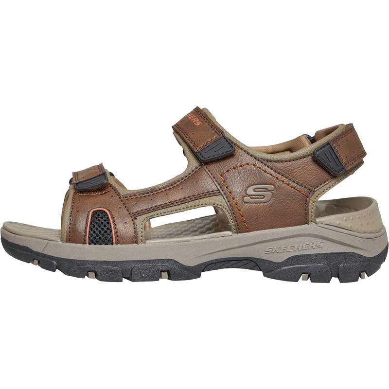 SKECHERS
Mens Tresman Hirano Sandals Brown