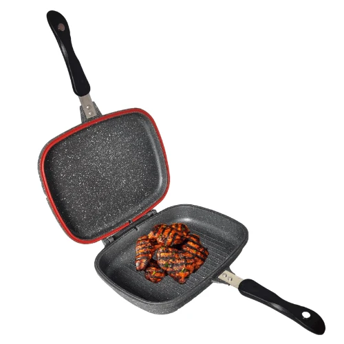 Magic Pan Sonex Diecast Kitchenware Double Sided Multifunctional Pan 36 cm