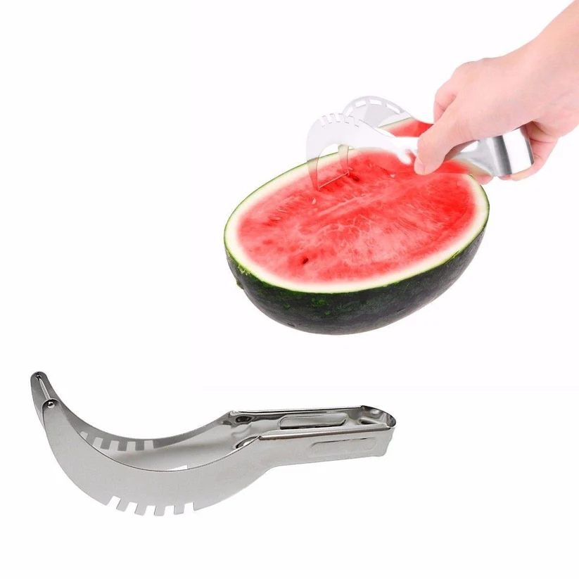 Metal Watermelon Slicer and Server