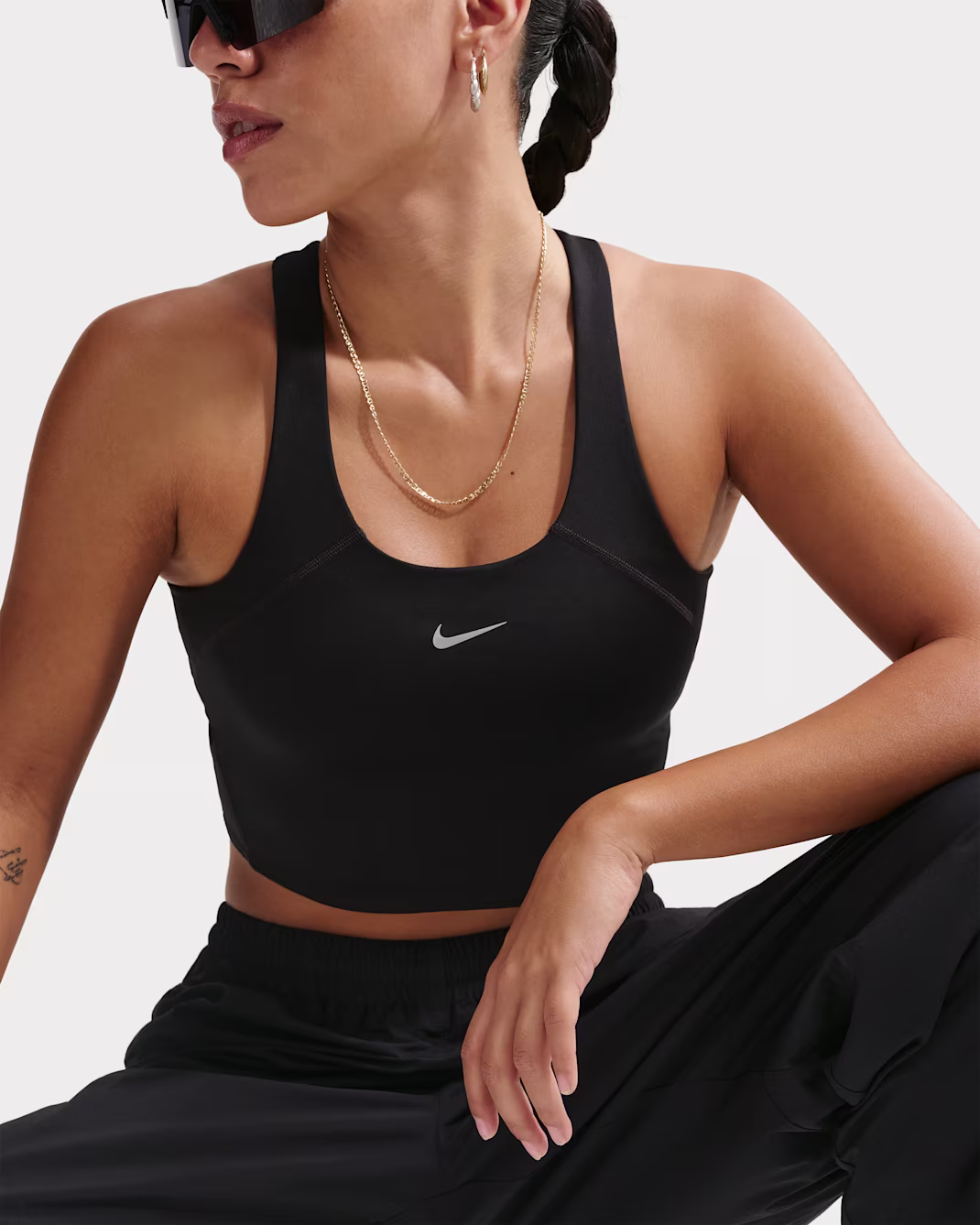 Nike Tempo
Women's Medium-Support Cropped Sports Bra Tank Top