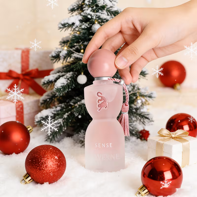 Dreamy Pink Leopard Print Perfume for Women | Luxurious, Elegant Floral Shades, Oriental Musk Fragrance, Ideal Gift for Wife, Lover, and Family