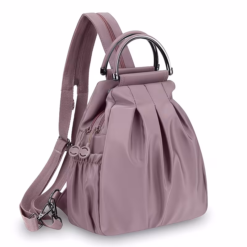 A Spacious Leisure Backpack with Various Compartments Built for Strength, Equipped with Curved Shoulder Straps And a Zipper Closure, Ideal for Hiking, Camping, Daily Commuting, And Travel