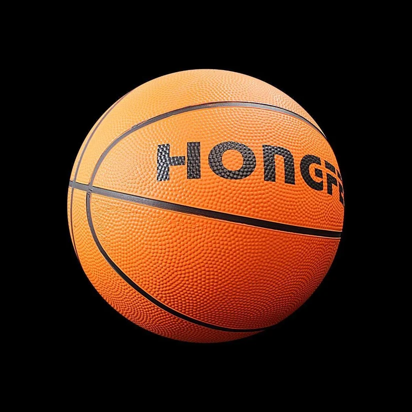 Orange Basketball Size 5 - Professional Play Ball, Deflated Delivery