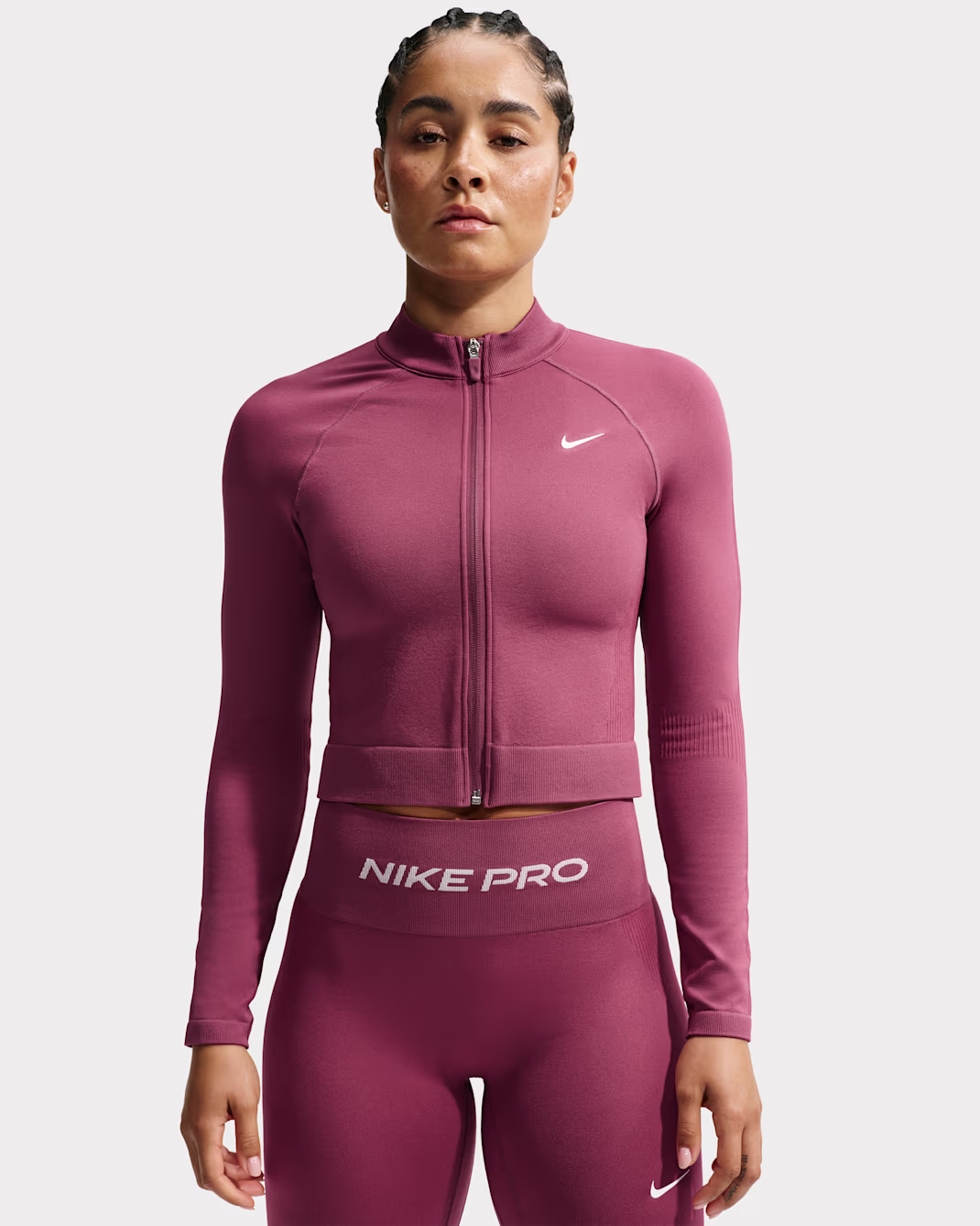 Nike Pro Seamless
Women's Dri-FIT Full-Zip Top